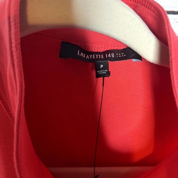 Lafayette 148 New York Coral 2 Button Jacket Sm - Picture 2 of 3
